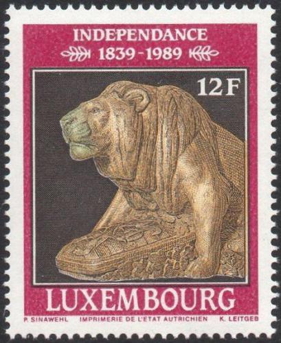 Poštovní známka Lucembursko 1989 Bronzový lev Mi# 1217