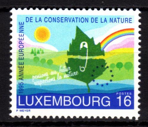 Poštovní známka Lucembursko 1995 Ochrana životního prostøedí Mi# 1373