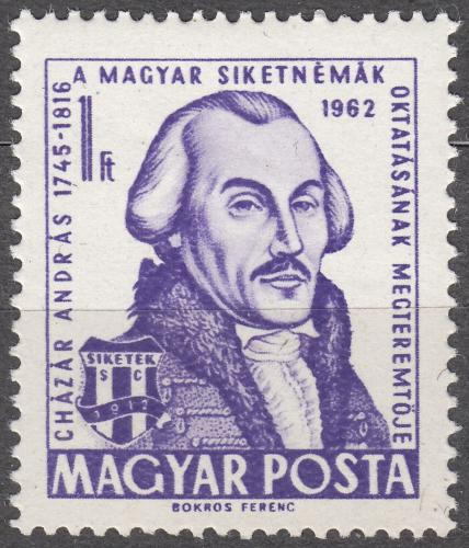 Poštovní známka Maïarsko 1962 András Cházár Mi# 1855
