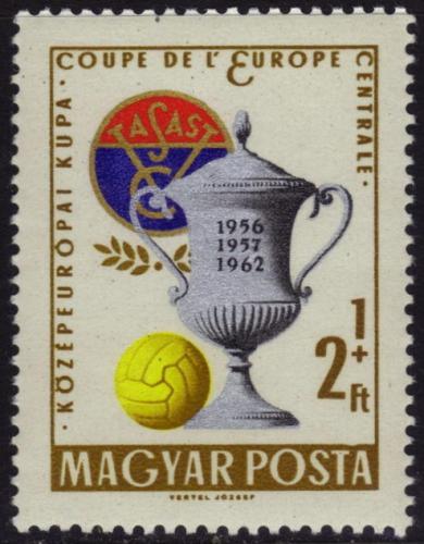 Poštovní známka Maïarsko 1962 Fotbal Mi# 1880