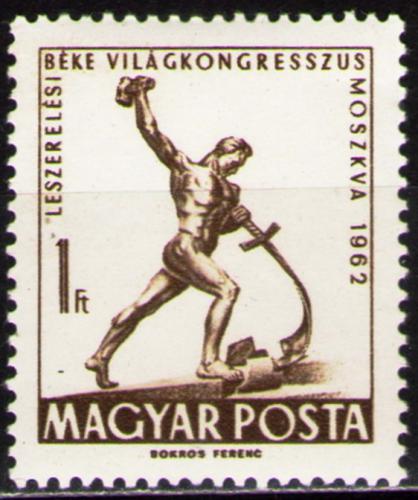 Poštovní známka Maïarsko 1962 Konference pøátelství Mi# 1844