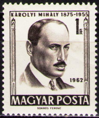 Poštovní známka Maïarsko 1962 Mihály Károlyi, politik Mi# 1816