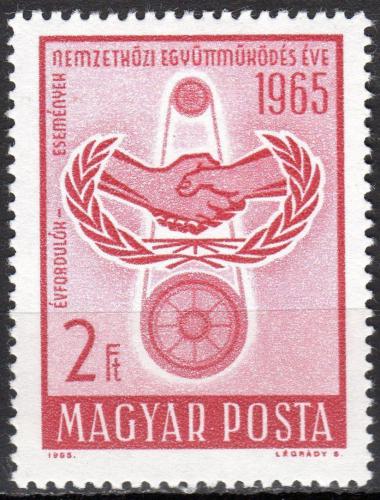 Potovn znmka Maarsko 1965 Vro OSN Mi# 2136
