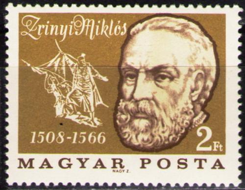 Poštovní známka Maïarsko 1966 Miklós Zrinyi Mi# 2252