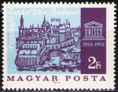 Poštovní známka Maïarsko 1966 UNESCO, 20. výroèí Mi# 2241