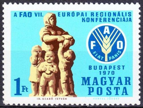 Poštovní známka Maïarsko 1970 Kongres UNFAO Mi# 2615