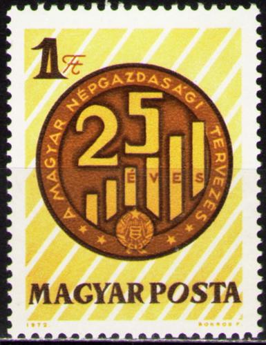 Poštovní známka Maïarsko 1972 Plánovaná ekonomika Mi# 2804