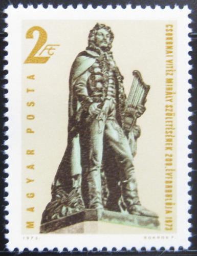 Poštovní známka Maïarsko 1973 Mihaly Csokonai Vitez, básník Mi# 2915