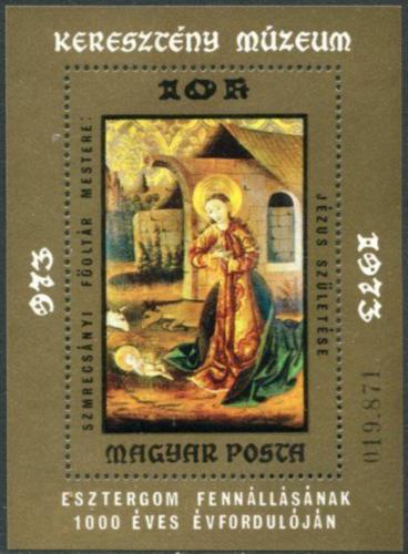 Poštovní známka Maïarsko 1973 Umìní Mi# Block 102