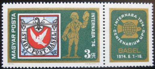 Poštovní známka Maïarsko 1974 Výstava INTERNABA Mi# 2956
