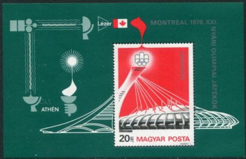 Poštovní známka Maïarsko 1976 LOH Montreal Mi# Block 119