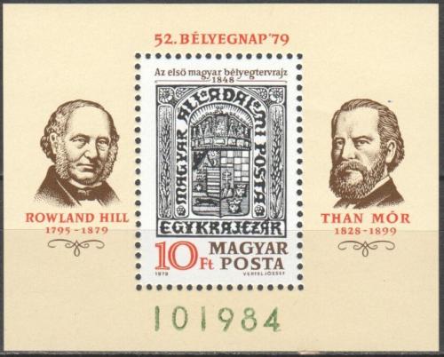 Poštovní známka Maïarsko 1979 Den známek Mi# Block 138