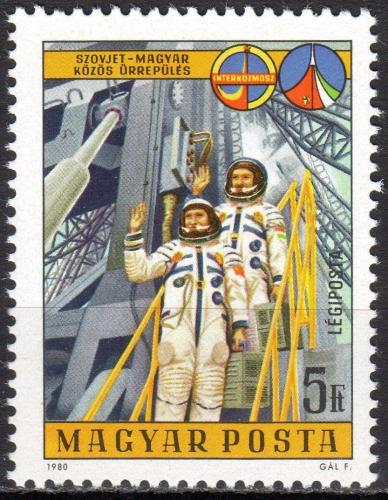 Poštovní známka Maïarsko 1980 Let do vesmíru Mi# 3430