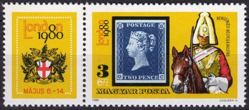 Poštovní známka Maïarsko 1980 Výstava LONDON Mi# 3429