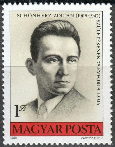 Poštovní známka Maïarsko 1980 Zoltán Schönherz Mi# 3444