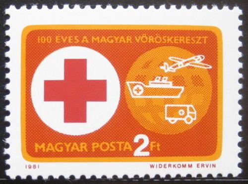 Poštovní známka Maïarsko 1981 Èervený køíž Mi# 3495
