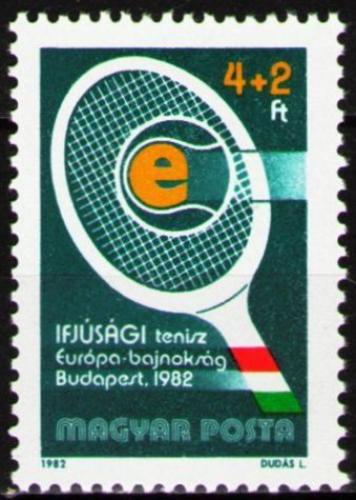 Poštovní známka Maïarsko 1982 Tenis Mi# 3537