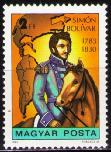 Poštovní známka Maïarsko 1983 Simón Bolívar Mi# 3621