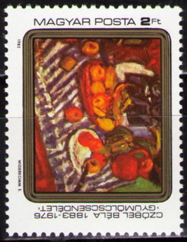 Poštovní známka Maïarsko 1983 Umìní, Czóbel Mi# 3635