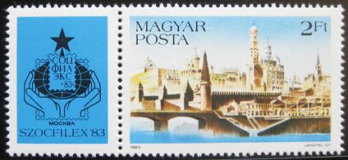 Poštovní známka Maïarsko 1983 Výstava SOZPHILEX Mi# 3644