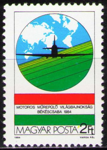 Poštovní známka Maïarsko 1984 Letadlo Mi# 3691