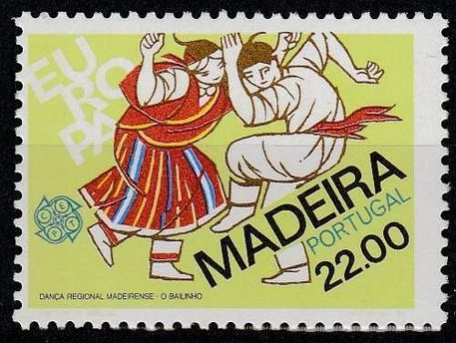 Poštovní známka Madeira 1981 Evropa CEPT, folklór Mi# 70