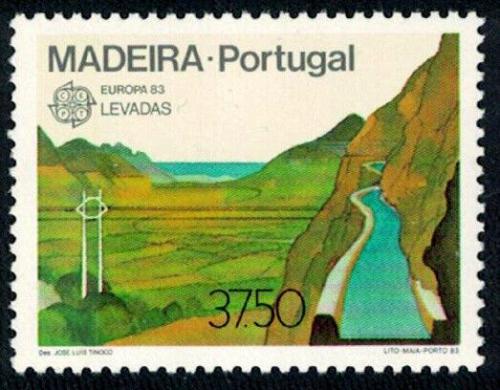 Poštovní známka Madeira 1983 Evropa CEPT, velká díla civilizace Mi# 84