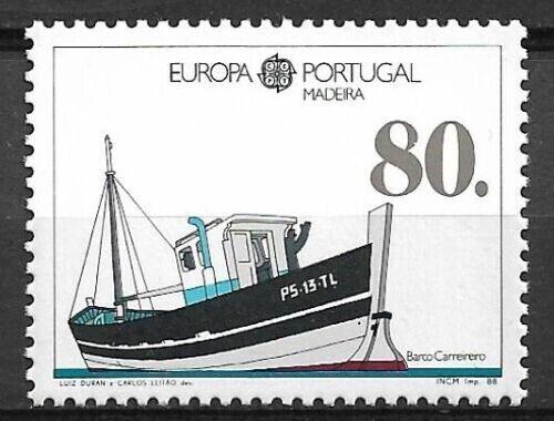 Poštovní známka Madeira 1988 Evropa CEPT, doprava a komunikace Mi# 118 a Kat 5€