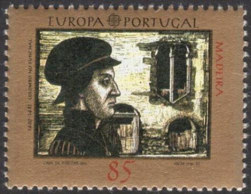 Poštovní známka Madeira 1992 Evropa CEPT, objevení Ameriky Mi# 157 Kat 5€