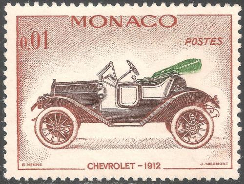 Poštovní známka Monako 1961 Chevrolet Mi# 673