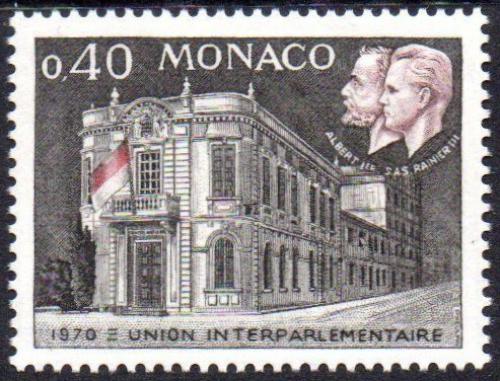 Poštovní známka Monako 1970 Meziparlamentní unie Mi# 958