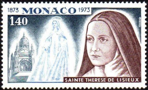 Poštovní známka Monako 1973 Svatá Terezie z Lisieux Mi# 1086