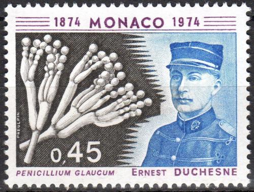 Poštovní známka Monako 1974 Ernest Duchesne, bakteriolog Mi# 1118