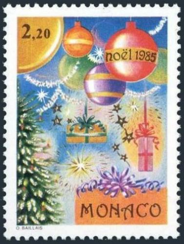 Poštovní známka Monako 1985 Vánoce Mi# 1721