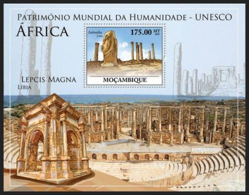 Potovn znmka Mosambik 2010 Pamtky UNESCO - Afrika Mi# Mi# Block 346 Kat 10 - zvtit obrzek