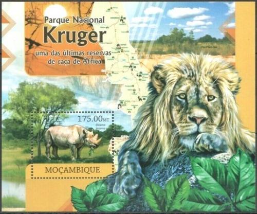 Potovn znmka Mosambik 2012 Fauna NP Kruger Mi# Mi# Block 674 Kat 10 - zvtit obrzek