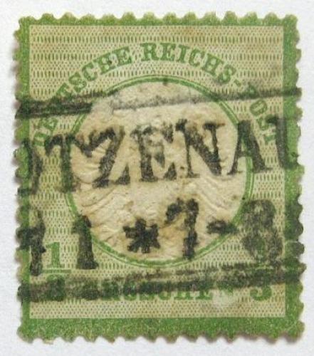 Poštovní známka Nìmecko 1872 Císaøský orel Mi# 17