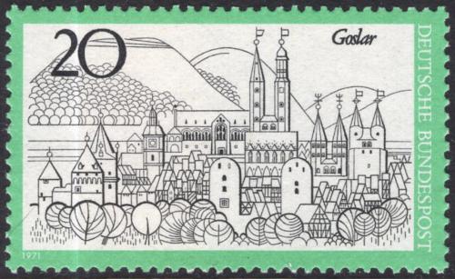 Potovn znmka Nmecko 1971 Goslar Mi# 704 - zvtit obrzek