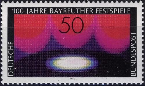 Potovn znmka Nmecko 1976 Hudebn slavnosti v Bayreuthu Mi# 896 - zvtit obrzek