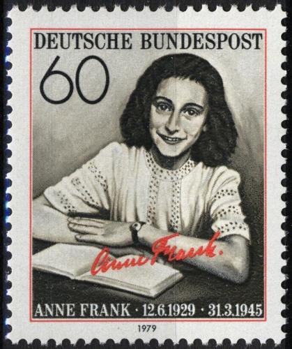 Potovn znmka Nmecko 1979 Anne Frank Mi# 1013