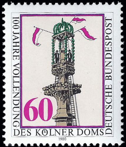Potovn znmka Nmecko 1980 Katedrla v Cologne Mi# 1064