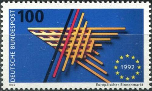 Potovn znmka Nmecko 1992 Jednotn evropsk trh Mi# 1644