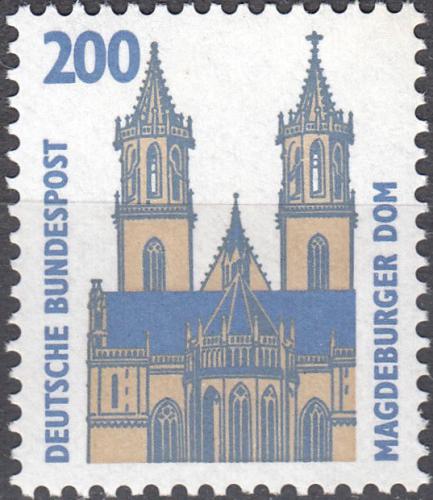 Potovn znmka Nmecko 1993 Magdebursk katedrla Mi# 1665 - zvtit obrzek