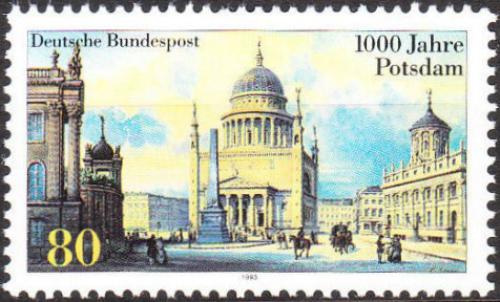 Poštovní známka Nìmecko 1993 Postupim milénium Mi# 1680