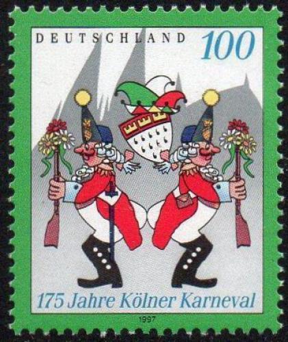 Potovn znmka Nmecko 1997 Karneval v Cologne Mi# 1903