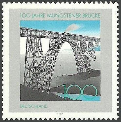 Potovn znmka Nmecko 1997 Mngstensk most Mi# 1931