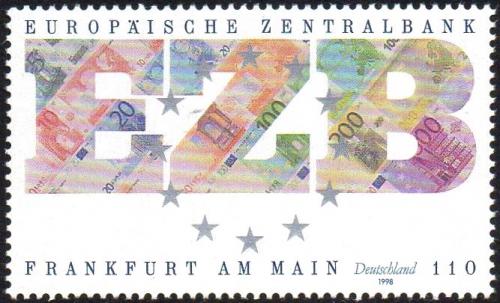 Potovn znmka Nmecko 1998 Evropsk centrln banka Mi# 2000