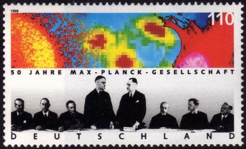 Potovn znmka Nmecko 1998 Spolenost Maxe Plancka Mi# 1973 - zvtit obrzek