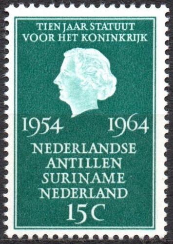 Poštovní známka Nizozemí 1964 Královna Juliana Mi# 835