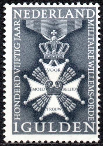Poštovní známka Nizozemí 1965 Vojenský øád Mi# 839